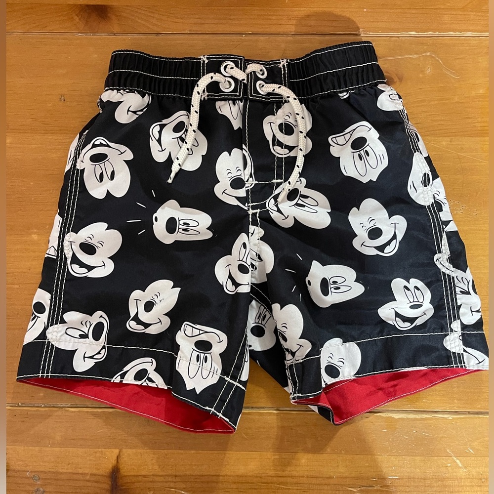 Re-listing Disney Mickey Mouse - swimsuit/ boys swim trunks - size 2t